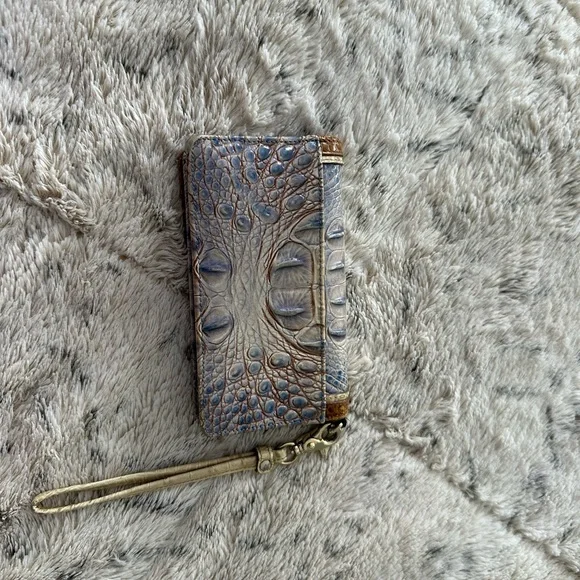 Brahmin Crocodile Embossed Wristlet Wallet - Picture 7 of 7